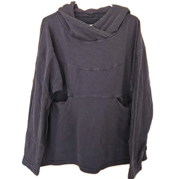 Cloak Brand Hoodie Sweatshirt Mens X-Large Grey Full Zip Athleisure Running - Picture 1 of 6